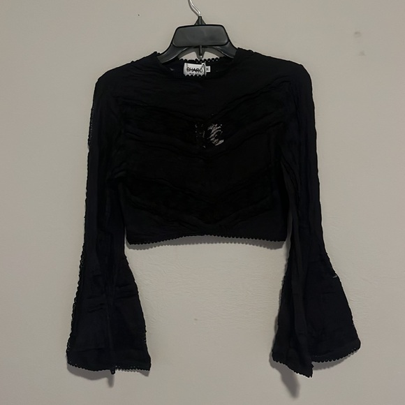 Charo Ruiz Ibiza lace sheer Yam set NWT - Picture 11 of 11